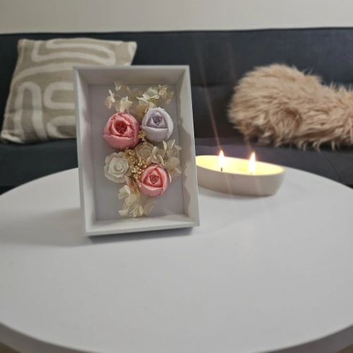 Barevný MIX květin - obraz S