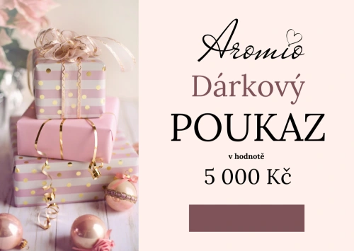 Dárkový poukaz 5000 Kč
