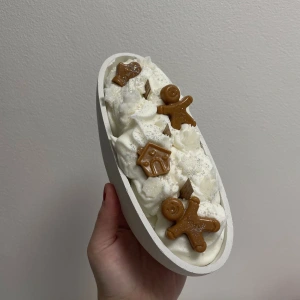 Sněhový perníček - oválná sójová svíčka L - obrázek 2