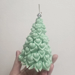 Vánoční strom - sójová svíčka M - obrázek 2